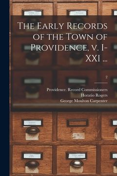 portada The Early Records of the Town of Providence, V. I-XXI ...; 2