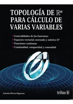 portada Topologia De R Para Calculo De Varias Variables