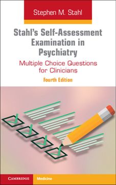 portada Stahl'S Self-Assessment Examination in Psychiatry: Multiple Choice Questions for Clinicians (en Inglés)