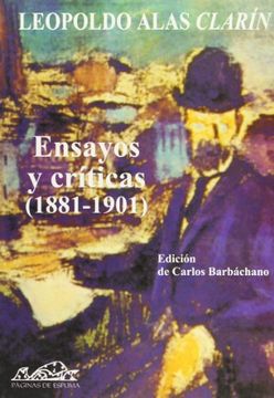 portada ENSAYOS Y CRITICAS (1881-1901)