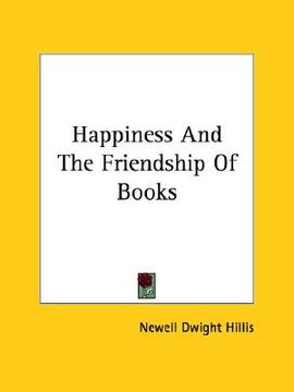 portada happiness and the friendship of books (en Inglés)