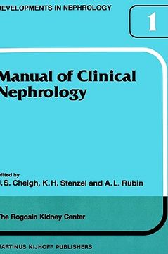 portada manual of clinical nephrology of the rogosin kidney center