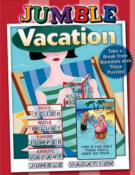 portada jumble vacation: take a break from boredom with these puzzles! (in English)