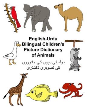 portada English-Urdu Bilingual Children's Picture Dictionary of Animals (FreeBilingualBooks.com) (en Inglés)