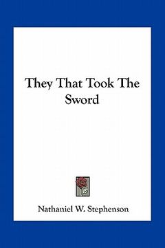 portada they that took the sword