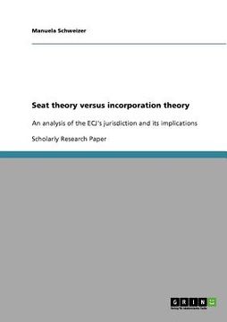 portada seat theory versus incorporation theory (in English)
