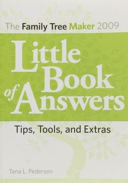 portada family tree maker 2009 little book of answers: tips, tools, and extras (in English)