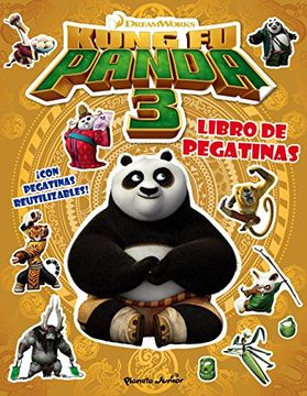 portada Kung Fu Panda 3. Libro de pegatinas