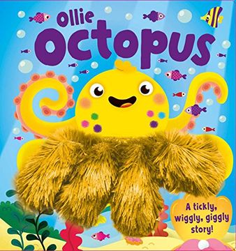 portada Ollie Octopus: A Tickly, Wiggly, Giggly Story! Ahand Puppet Book (in English)