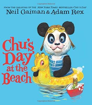 portada NEIL GAIMAN CHUS DAY AT BEACH BOARD BOOK (en Inglés)