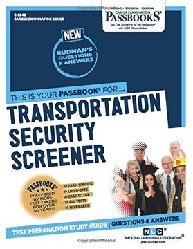 portada Transportation Security Screener (en Inglés)