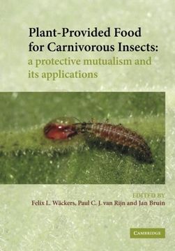 portada Plant-Provided Food for Carnivorous Insects Paperback (en Inglés)