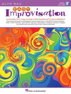Easy Improvisation: For Alto Sax (en Inglés)