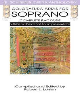 portada coloratura arias for soprano complete package (en Inglés)