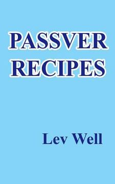 portada Passover Recipes (en Inglés)