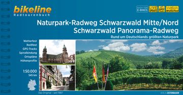 portada Naturpark-Radweg Schwarzwald Mitte/Nord â ¢ Schwarzwald Panorama-Radweg: Rund um Deutschlands Größten Naturpark (Bikeline Radtourenbücher) Rund um Deutschlands Größten Naturpark (en Alemán)
