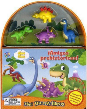 portada Mini divertilibros - Amigos prehistoricos
