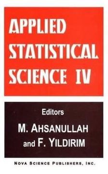 portada applied statistical science iv (en Inglés)