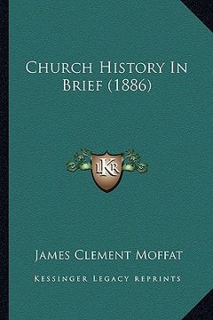 portada church history in brief (1886)