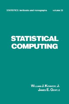 portada statistical computing (en Inglés)