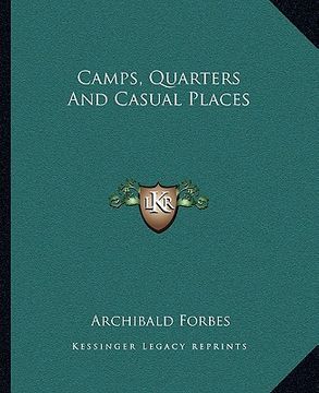 portada camps, quarters and casual places (en Inglés)