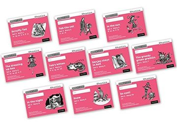 portada Read Write Inc. Phonics: Black and White Pink set 3 Storybooks Mixed Pack of 10 (en Inglés)