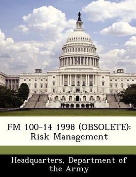 portada fm 100-14 1998 (obsolete): risk management (en Inglés)