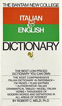 portada The Bantam new College Italian & English Dictionary (en Inglés)