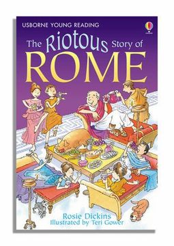 portada The Riotous Story of Rome (Usborne Young Reading) 