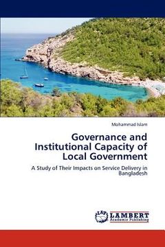 portada governance and institutional capacity of local government (in English)