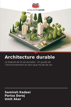 portada Architecture durable (in French)