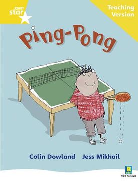 portada Rigby Star Phonic Guided Reading Yellow Level: Ping Pong Teaching Version: Phonic Opportunity Yellow Level (Star Phonics Opportunity Readers) (en Inglés)