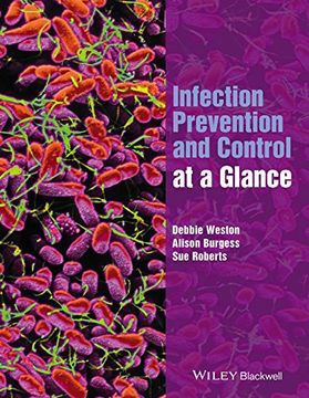 portada Infection Prevention and Control at a Glance (at a Glance (Nursing and Healthcare)) (en Inglés)