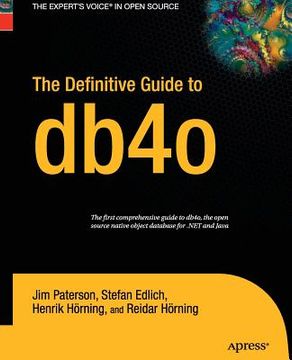 portada The Definitive Guide to Db4o