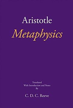 portada Metaphysics (The new Hackett Aristotle) (en Inglés)