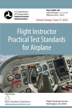 portada Flight Instructor Practical Test Standards For Airplane (FAA-S-8081-6D)