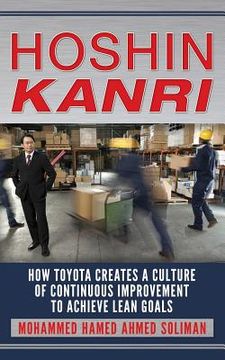 portada Hoshin Kanri: How Toyota Creates a Culture of Continuous Improvement to Achieve Lean Goals (en Inglés)