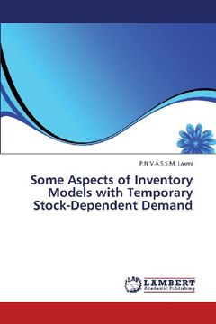 portada Some Aspects of Inventory Models with Temporary Stock-Dependent Demand
