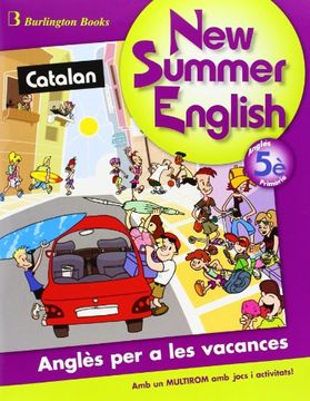 portada SUMMER ENGLISH ALUM+CD 5 PRIMARIA CATALA (in Catalá)