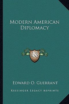 portada modern american diplomacy (in English)