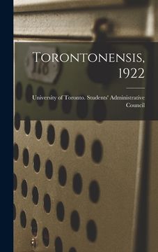 portada Torontonensis, 1922 (in English)