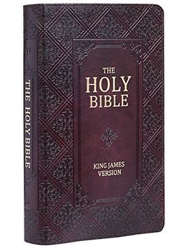portada Holy Bible: KJV Giant Print Thumb Index Edition: Brown (King James Bible) (en Inglés)