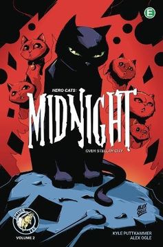 portada Hero Cats: Midnight Over Stellar City Volume 2 (en Inglés)