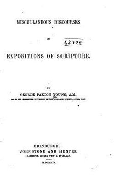 portada Miscellaneous Discourses and Expositions of Scripture (en Inglés)