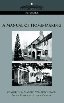 portada a manual of home-making (en Inglés)