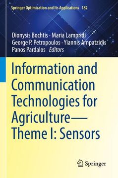 portada Information and Communication Technologies for Agriculture--Theme I: Sensors (in English)