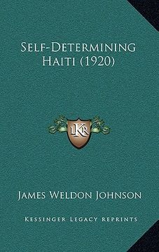 portada self-determining haiti (1920)