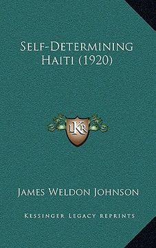 portada self-determining haiti (1920) (in English)