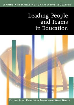 portada Leading People and Teams in Education (Published in Association With the Open University) (in English)