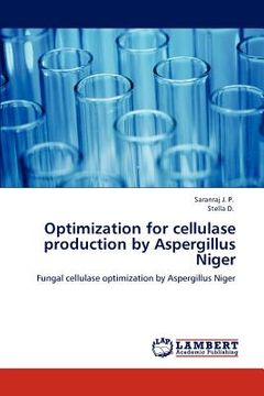portada optimization for cellulase production by aspergillus niger (en Inglés)